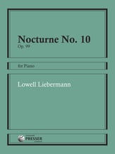 Nocturne No. 10, Op. 99 piano sheet music cover